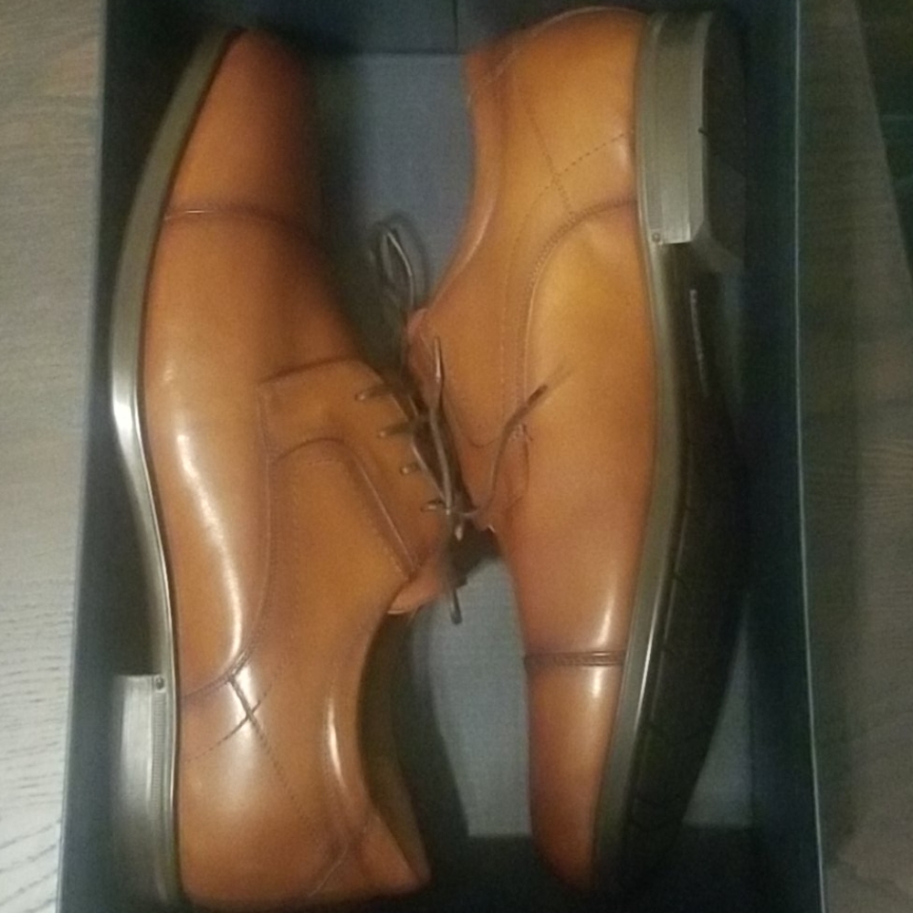 Size 17 Brown Midtown Dress Shoes